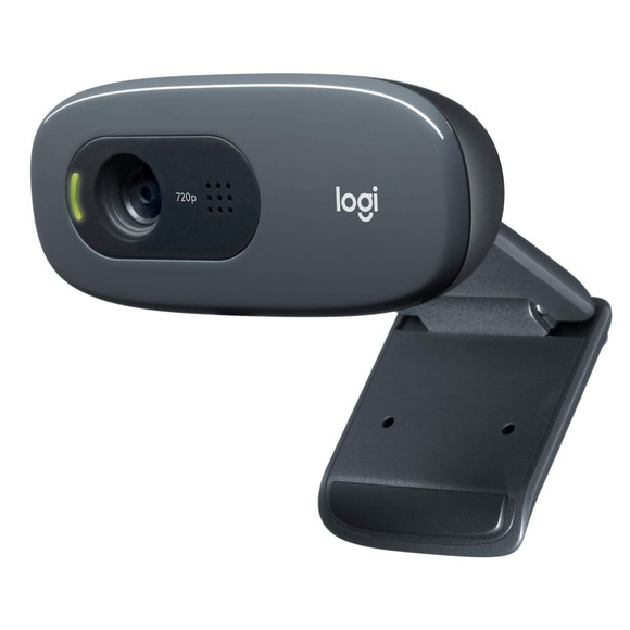 Logitech C270 HD Webcam - 720P - USB 2.0 - Widescreen HD Video Calling